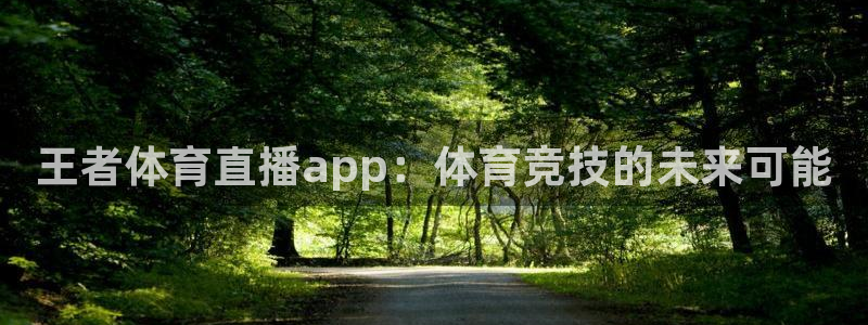 王者体育直播app：体育竞技的未来可能